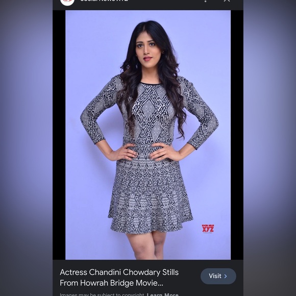 Zara Brand Jacquard Dress with low scooped back. 😏 - Picture 6 of 6